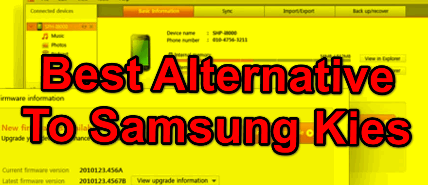 free alternative to Samsung Kies