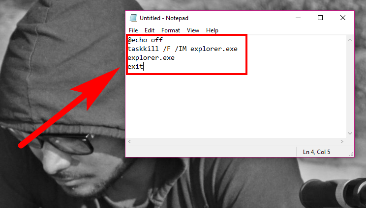 command line to remove windows 10 watermark