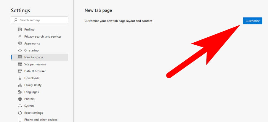 how to change look in Edge
