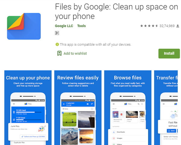how to free up space on android internal memory